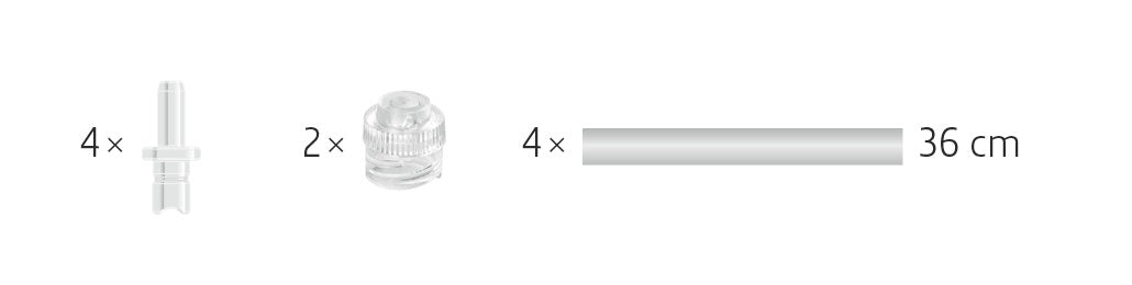 Zubehörset für Milchsystem HP3