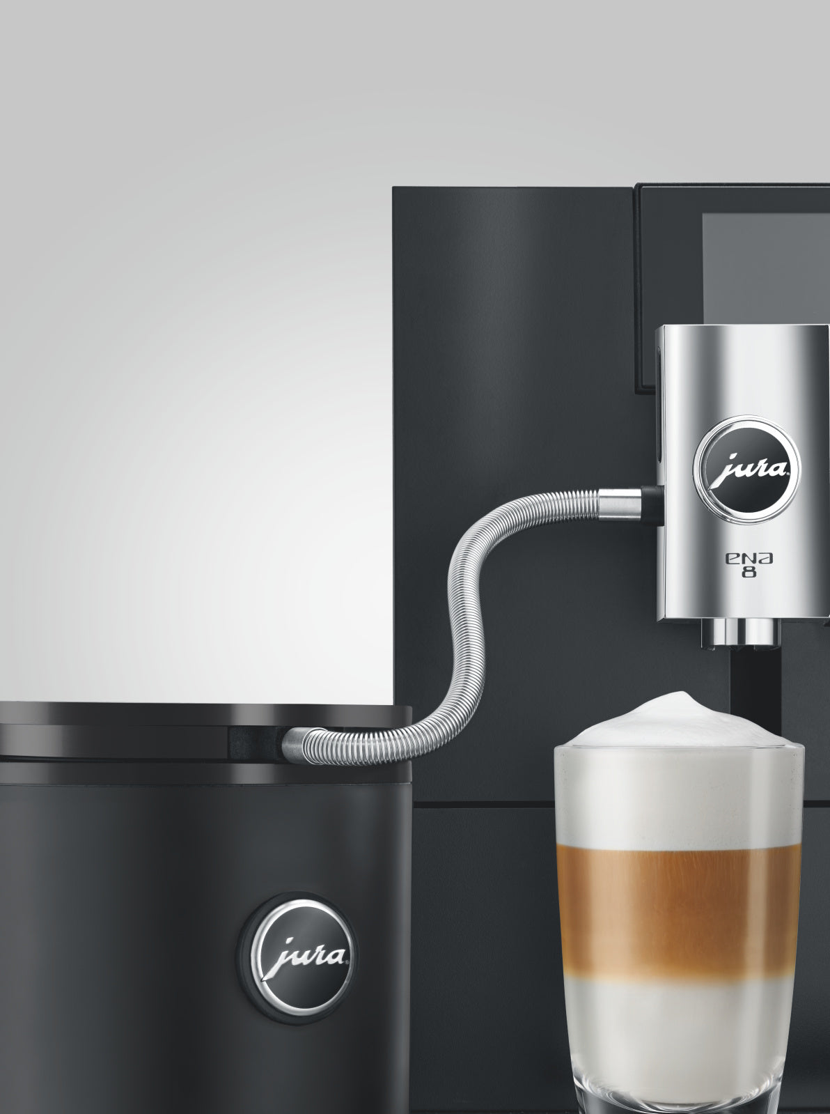 Milchschlauch mit Edelstahlummantelung HP1