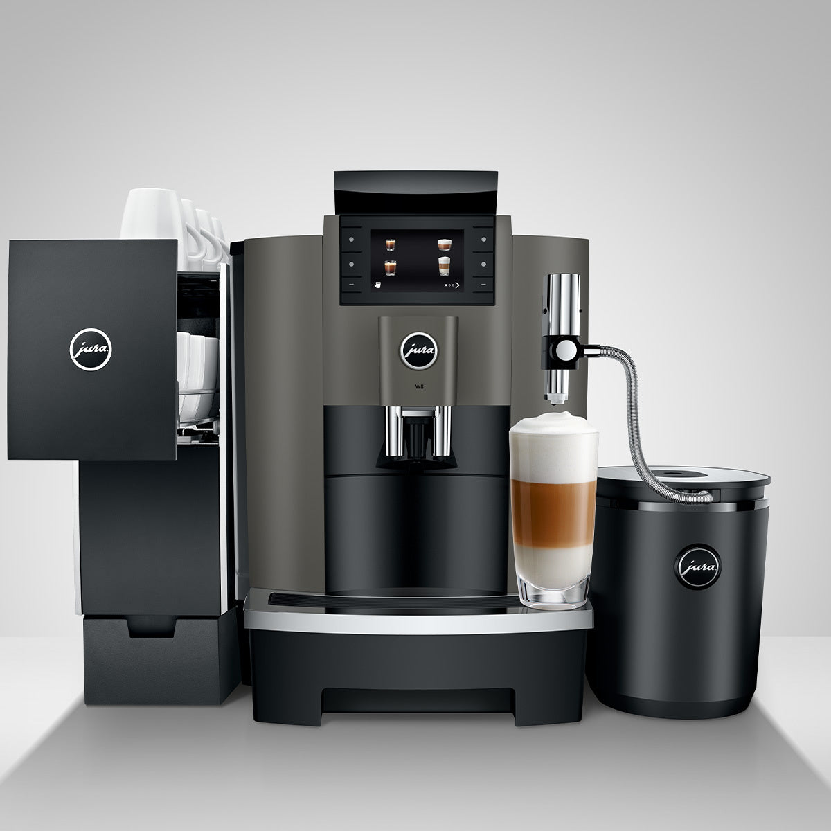 W8 Professional mit Milchaufschäumer